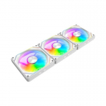 Darkflash Gauss G24 3-in-1 PC Fans (White)