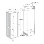 Hisense RB3B250NEWE1 Sisseehitatud 252 l Valge