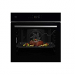 Black Black electric oven with pyrolysis AEG OS6PB631AB