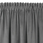 Kardinad Kardinad VILA grafiidi stiilis klassikaline l&auml;bipaistev draakoniriba 5 cm koos 3 cm frantsiisiga samet 530x175 homede