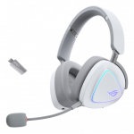 ASUS ROG Delta II K&otilde;rvaklapp Juhtmega &uuml;hendatud & juhtmevaba Peav&otilde;ru M&auml;ngimine USB t&uuml;&uuml;p-C Bluetooth Valge