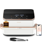 Cosori Dual Blaze Twinfry Chef Edition Kahekohaline 10 l Eraldiseisev 2800 W Kuuma&otilde;hu frit&uuml;&uuml;r P&auml;rlmutter, Valge