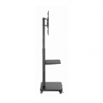 Gembird TVS-75S-02 TV p&otilde;randastend rattadega, 37" - 75", must