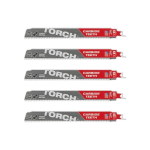Milwaukee Accessories Keteradade Tooted karbidiniste hammastega MILWAUKEE TCT Torch 230mm 8tpi, 5tk.