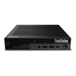 Lenovo ThinkStation P3 Tiny Gen 2 Intel Core Ultra 9 285 128 GB DDR5-SDRAM 2 TB SSD Windows 11 Pro Mini PC T&ouml;&ouml;jaam Must