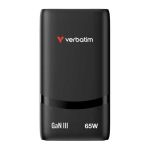 Verbatim GaN III Fold &acute;n&acute; Go 65W Must
