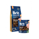 Brit Premium by Nature Adult M 15 kg T&auml;iskasvanu &Otilde;un, Kana, Mais