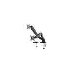 Deltaco ARM-1300 monitori kinnitus ja alus 81,3 cm (32") Laud Must