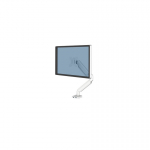 Fellowes Platinum Series 8056201 monitori kinnitus ja alus 81,3 cm (32") Valge Laud