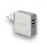 RealPower DeskCharge-65 Travel Universaalne Hall Vahelduvvool Hoonesisene