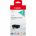 Canon 1034B013 tindikassett 5 tk Originaal Standard Yield Ts&uuml;aan, Hall, Magenta, Fotomust, Kollane