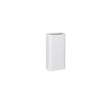 MEDICLINICS PPA4279 paper trash can with bag holder 40L, white