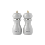 Salter 7613 GYXR Gloss Salt and Pepper Mills Grey