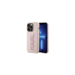 Karl Karl Lagerfeld Apple iPhone 15 Pro HC 3D LOGO GLITTER Pink