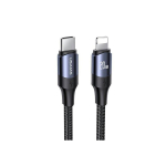 USAMS Ład. indukcyjna z lampą 3w1 15W czarny|black CD181WXC01 (U