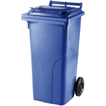 Container Container bucket for waste and garbage CERTIFICATES Europlast Austria - blue 120L