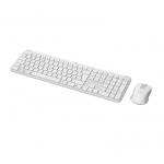 Logitech 920-012489 klaviatuur Hiir kaasa arvatud Kontor RF juhtmeta &uuml;hendus + Bluetooth QWERTY P&otilde;hjamaad Valge