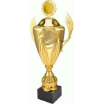 Tryumf Puchar metalowy gold with cap 4126/DP