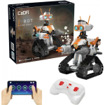Kit Kit klocki konstrukcyjne CaDA Zdalnie sterowany Z.BOT Code Robot RC Programming Robotyka Światło LED 462 elements