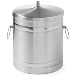 Hendi Thermal stainless steel ice container with double walls 5L