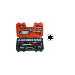 Bahco Head set 1/4" and 1/2" - 56 pcs.