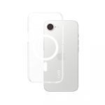 PanzerGlass CARE by &reg; Flagship Case Transparent Urban Combat w. White Qi Compatible iPhone 16e mobile phone case