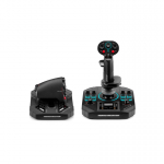 Thrustmaster Sol-R 4 HOTAS Must USB Juhtkang + mootori juhthoob Analoog/digitaal PC