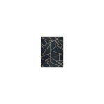 Stiilne Stiilne Kilimėlis ARLEN MARBLE2 musta elegantsusega 120x170 Hakano