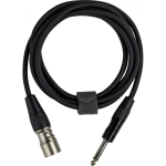 Fuj:tech 6,3 mm TRS &ndash; XLR uros signaalikaapeli, 10 m, musta