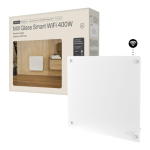 Klaas Klaas Nutikas WiFi Paneeli K&uuml;ter Gen. 4 | GL400WIFI4 | Paneeli K&uuml;ter | 400 W | Sobib ruumidele kuni 4-6 m&sup2; | Valge | IPX4