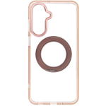 Samsung Samsung A17 / A18 Frame Circle Stand kate, &uuml;hilduv MagSafe'iga, kuldne