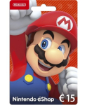 Nintendo eShop gift card 15 euros, activation card