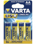 100x4 100x4 Varta Longlife Extra Mignon AA LR 6 PU master box