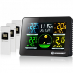 Bresser Bresser Optics 7000023 digitaalne ilmajaam Must LCD DC/aku