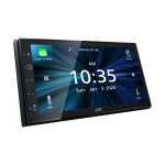 JVC KW-M560BT autoraadio Must 200 W Bluetooth