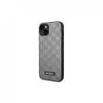 Karl Karl Lagerfeld case iPhone 14 Plus 6.7" KLHCP14MSAKLHPG gray HC PU Saffiano Mono Metal Logo