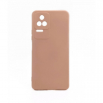 Evelatus Xiaomi POCO F4 Nano Silicone Case Soft Touch TPU Beige