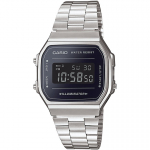 Casio Vintage A168WEM-1EF kell K&auml;ekell Sisestatav konnektor Roostevaba teras