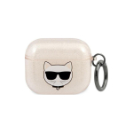 Case Case Original case Karl Lagerfeld KLA3UCHGD for Apple Airpods 3 / gold + glitter