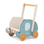Wooden Wooden pushchair - stroller for dolls Elephant Viga PolarB