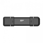 Silicon Silicon Power DS72 USB-v&auml;lkm&auml;lu 250 GB USB Type-A / USB Type-C 3.2 Gen 2 (3.1 Gen 2) Must