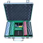 Pro Pro Poker poker set in an aluminum case