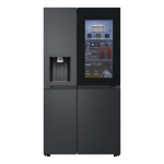 LG InstaView GSXE90EVDD k&otilde;rvutiasetsev k&uuml;lmik-s&uuml;gavk&uuml;lmik Eraldiseisev 628 l Must