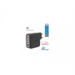 Swissten Travel Charger GaN 3x USB-C PD 100W / USB-A 18W QC