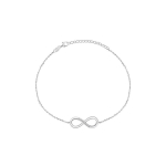 Brilio Brilio Silver Timeless Silver Bracelet Infinity BRC48W