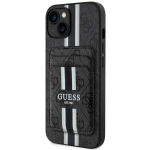 Guess 4G Stripes with Magsafe portfolio Apple iPhone 15 case black