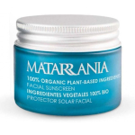 Sunscreen Sunscreen for face Matarrania 100% Bio Spf 50 30 ml