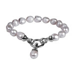 Jwl Jwl Luxury Pearls Bracelet made of real gray pearls JL0558