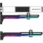 1st 1st Cool 1stCOOL 1stCool GPU Support ARGB Metal Bracket, Black