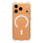 PanzerGlass CARE by &reg; Fashionable Case Samba Transparent w. White MagSafe iPhone 17 Pro mobiiltelefoni &uuml;mbris Kate L&auml;bipaistev